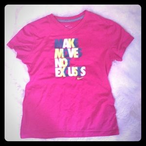 Nike dri fit girls large shirt